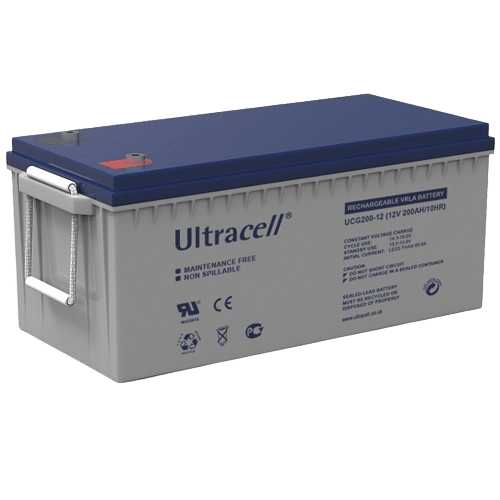 EcoSolaris - Baterie Ultracell UCG 12V 200Ah Gel