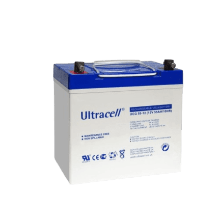 EcoSolaris - Baterie Ultracell UCG 12V 55Ah Gel