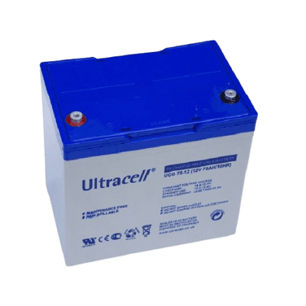 EcoSolaris - Baterie Ultracell UCG 12V 75Ah Gel