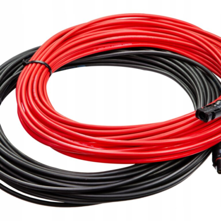 Set cablu solar 6mm  lungime 50m sertizat