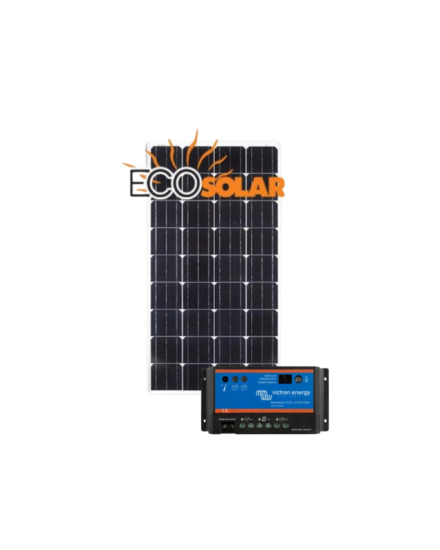 Pachet solar fotovoltaic 12V 100W