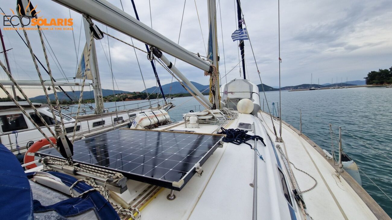 Sistemul instalat asigură funcționarea neîntreruptă a tuturor echipamentelor de la bord, fără griji legate de consumul de combustibil sau conectarea la mal.