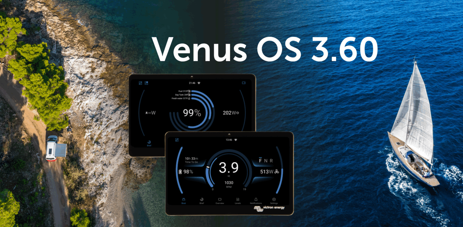 Venus OS 3.70 control energetic dispozitive GX Cerbo Ekrano Color Control Victron Energy