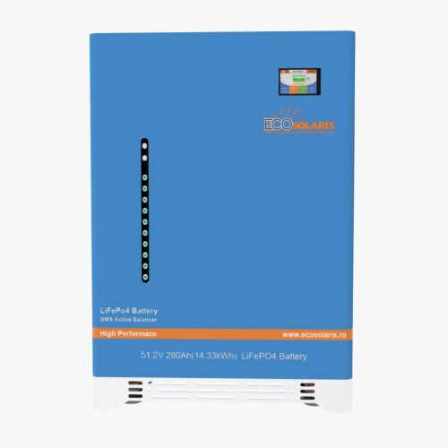 Acumulator Sistem fotovoltaic LiFePo4 51.2V Blue Power 280Ah 14.33kWh ( cu incalzire)