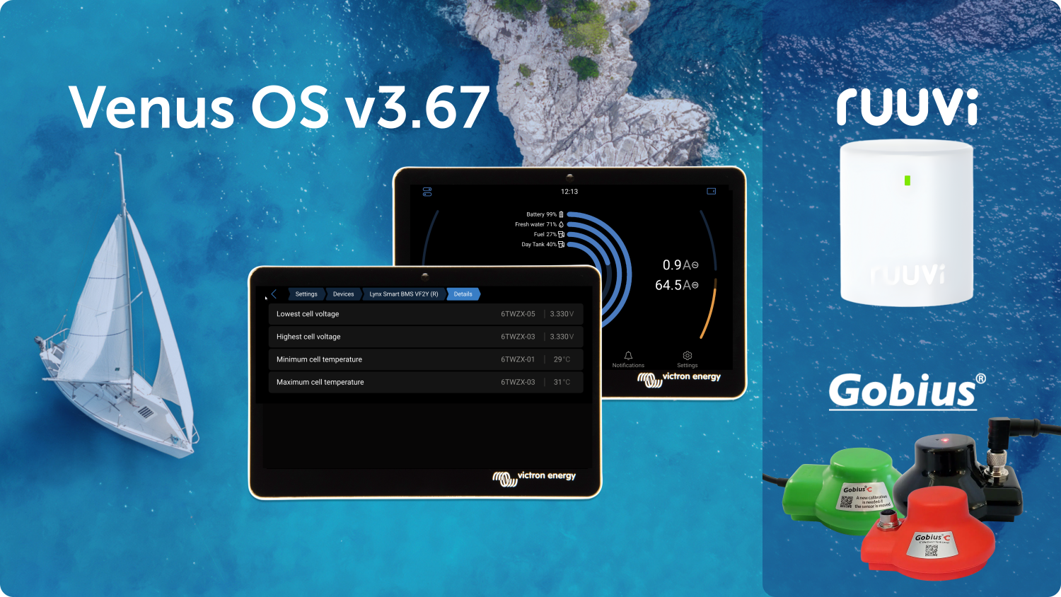 Venus OS 3.70 firmware Victron pentru dispozitive GX Cerbo Venus Ekrano monitorizare sisteme fotovoltaice