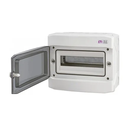 Tablou siguranțe aplicat exterior IP65, 1 rând, 12UH ETI - 12PT