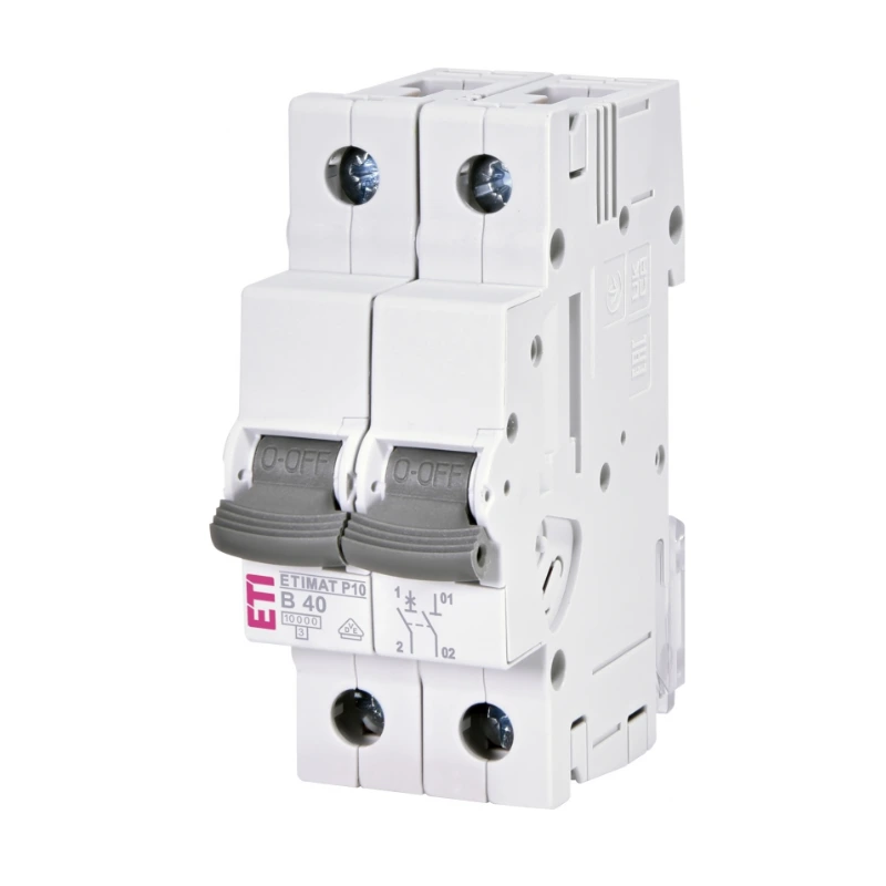 Siguranță automată AC 1p+N 40A B 10kA ETIMAT P10 ETI Siguranță automată AC 1p+N 40A B 10kA ETIMAT P10 ETI