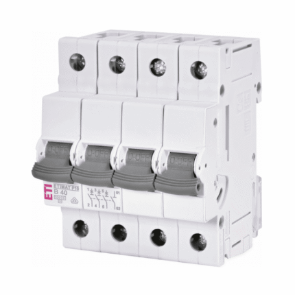Siguranta automata AC ETIMAT P10, 3P+N 10 kA, B40, ETI