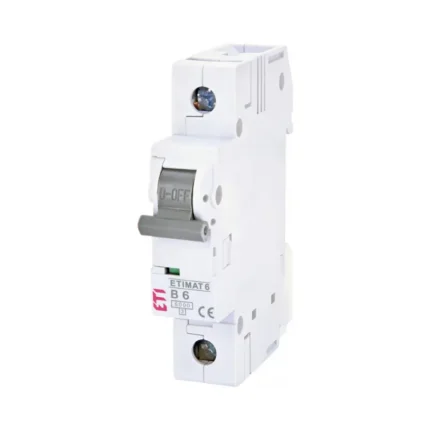 Siguranță automată AC 1P 6A B 6kA ETIMAT 6 ETI