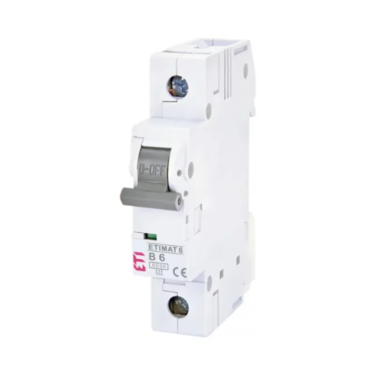 Siguranță automată AC 1P 6A B 6kA ETIMAT 6 ETI