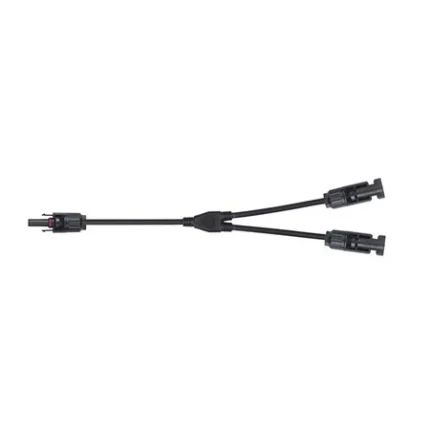 Conectorul solar MC4 GETI 1x femelă – 2x masculi, 30 cm