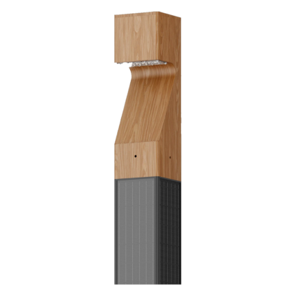 SOLVERT Pillar – Stâlp solar modern pentru alei și pietonale