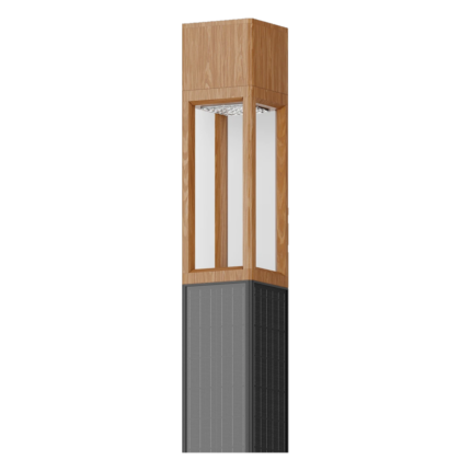 SOLVERT Pillar – Lampadar solar modern de grădină