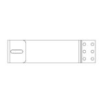 Carlig de acoperis pentru acoperis cu coada de castor K2 Systems 2003073, versiune 2020