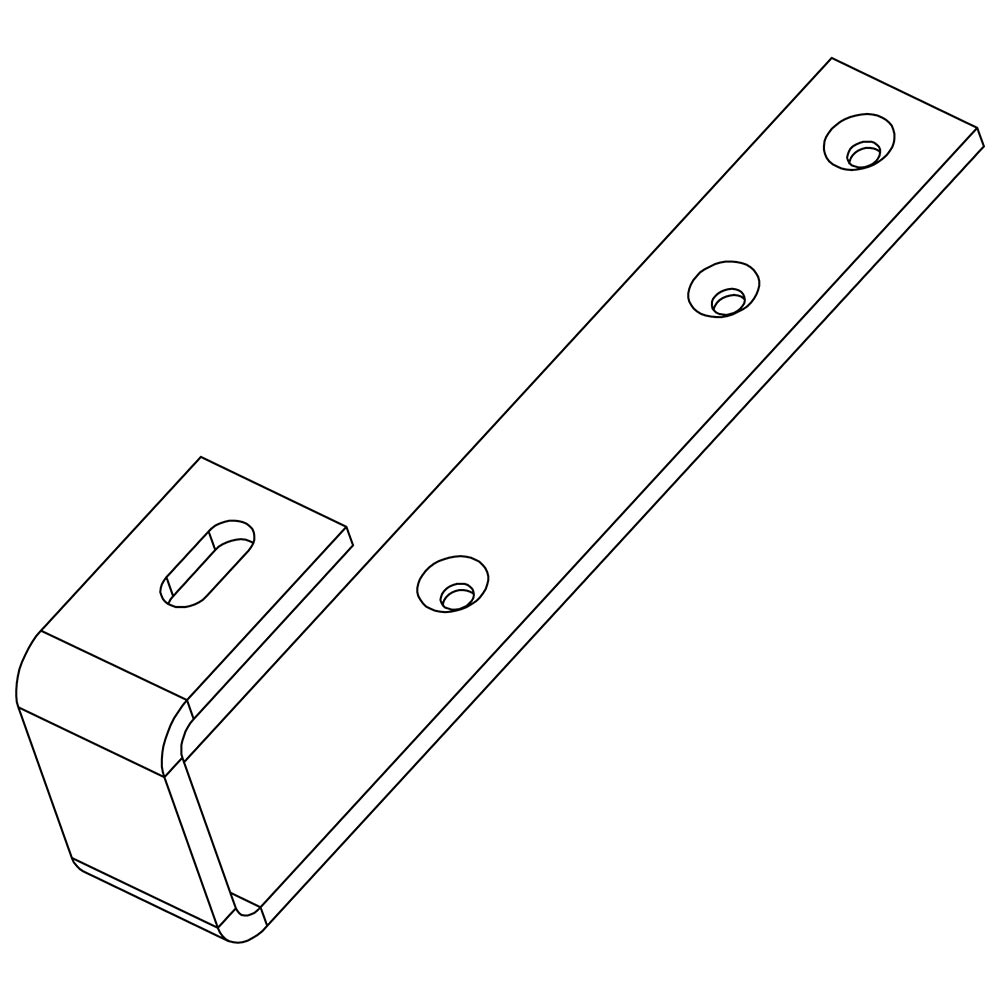 Carlig de acoperis pentru sindrila din lemn K2 Systems 1000373