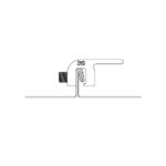 Element de fixare pentru acoperis ondulat K2 Systems 1001052, 7 mm