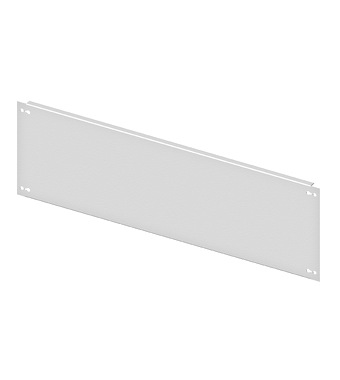 Blind Front Plate 895mm B6 sheet steel Schrack