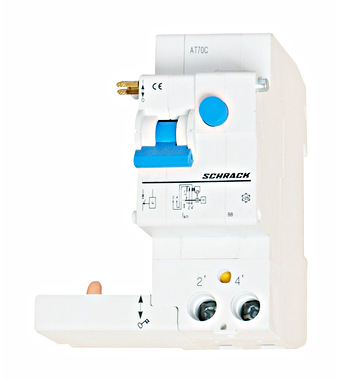 Bloc protectie diferentiala clipsabila 40/2/0.3 AC Type S Schrack