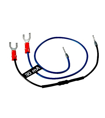 cable harness for BD900040 f. the testbutton function, 100mA Schrack