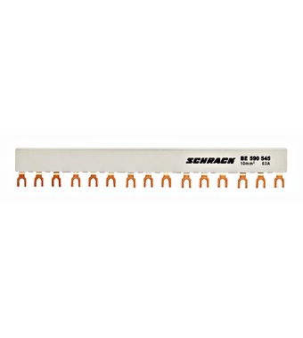 Baretă furcă pentru 5xBE5, 45mm Schrack