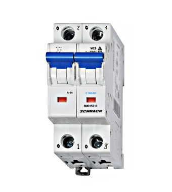 Buton modular (cu revenire) 1ND+1NI, cu LED, 16A, 230VAC/DC Schrack