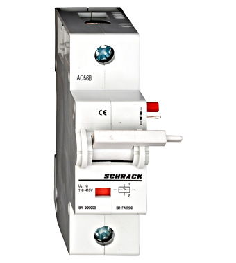 Bobină declanşare 110-415VAC/110-230VDC pentru BR Schrack