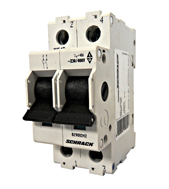 Comutator principal modular 100A/2P Schrack