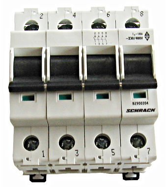 Comutator principal modular 100A/4P Schrack