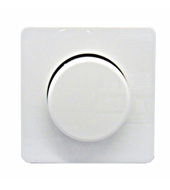 Clapetă dimmer albă Schrack
