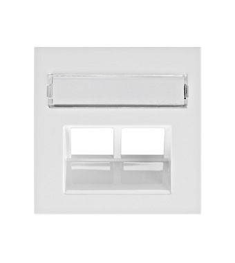 Capac priză RJ45 (DE-EMBEDDED LINE,TOOLLESS LINE SFB), alb Schrack