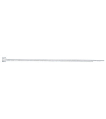 Colier mănunchi conductoare 4.8x280mm, alb (100buc) Schrack