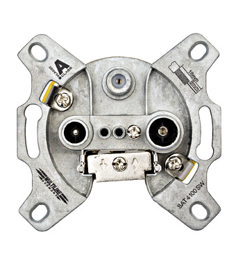 Cablu coaxial DIGI-SAT 3040, 75 Ohm, PVC alb, colac 100m Schrack