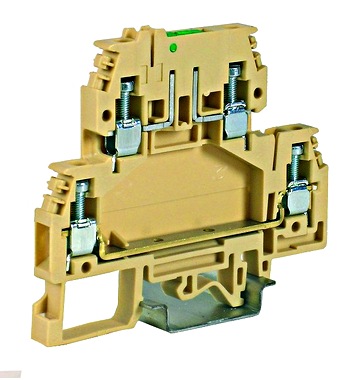 Clemă derivaţie 3+1 module: 3x25mm²/2x16mm²+1x25mm²/4x16mm² Schrack
