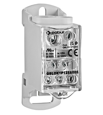 Clemă deriv. 1 pol 125 A, 1×35 mm²+7×16 mm²  Schrack