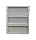 Cadru montaj 4x29UH pt. cutie Minipol 800x600mm Schrack — f imch0086