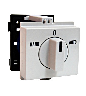Comutator alternativ HAND-0-AUTO modular 20A 2p Schrack