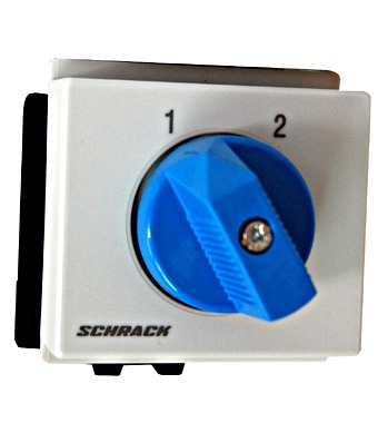 Comutator cu came 1-2 20A modular 2p Schrack