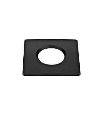 Capac UNIVERSAL DOWNLIGHT pentru Downlight IP65 negru Schrack