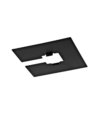 1~ capac SISTEM L: 10 B: 10 cm negru Schrack