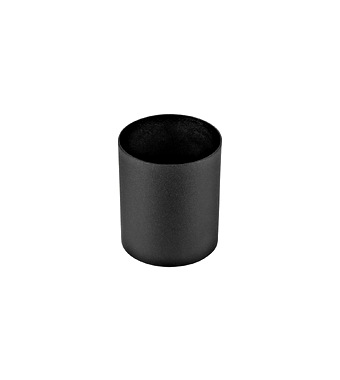 Abajur tub PURI 2.0 H: 6,5 cm negru Schrack