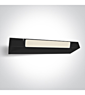 Bathy LED 12W 1000lm 3000K IP44 230V negru Schrack
