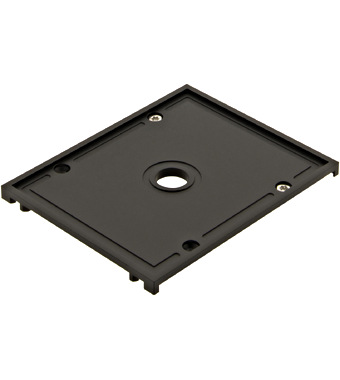 Capac profil SLO / negru, incl. 4 buc. Torx M2,5 Schrack