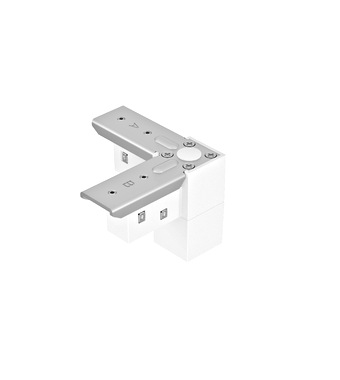 48V BASIC TRACK L-CORNER HOR. ALB Schrack