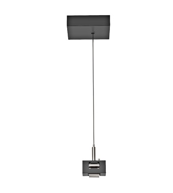 48V H-TRACK CANOPY NEGRU 2BUC PENDANTKIT Schrack