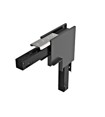 48V SINĂ ÎNCASTRĂ L-CORNER VER. NEGRU Schrack