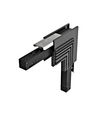 48V TRACK FĂRĂ CADRE L-CORNER VER. NEGRU Schrack