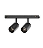 48V SPOT INSET MD 2x 8W LF927 DALI NEGRU Schrack — f liep00211