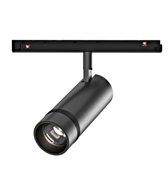48V SPOT INSET MZ 10W LF940 ON/OFF NEGRU Schrack
