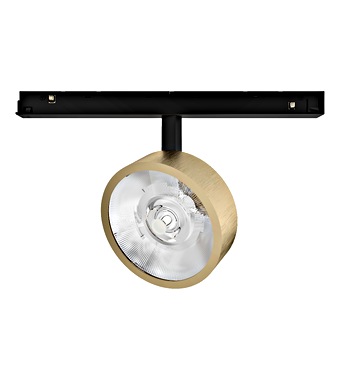 48V FLATSPOT INSET 9W LF930 ON/OFF GOLD Schrack