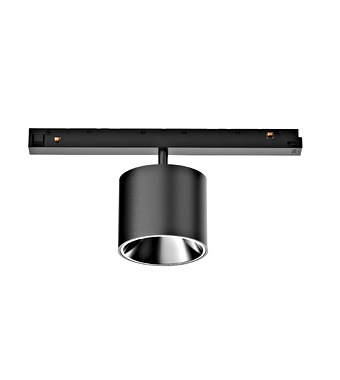 48V SPOT INSET DS 10W LF927 DALI NEGRU Schrack